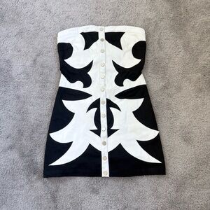 RARE Dolls kill Club exx rogue rider bodycon dress